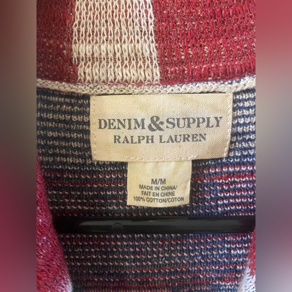 Americana special edition Ralph Lauren patriotic intarsia cardigan - Picture 5 of 8